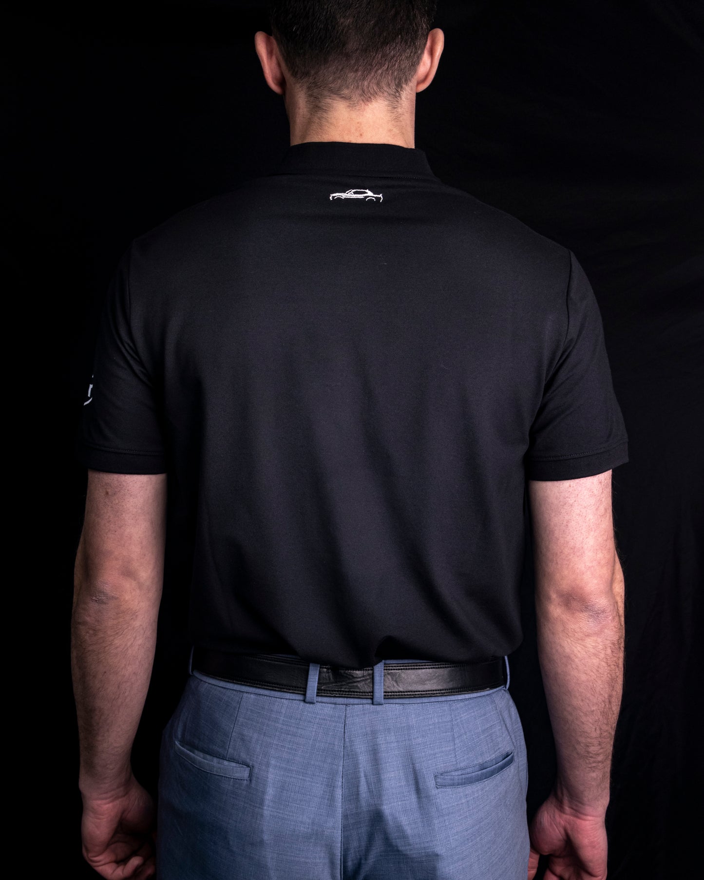 Radford Pique Henley Black