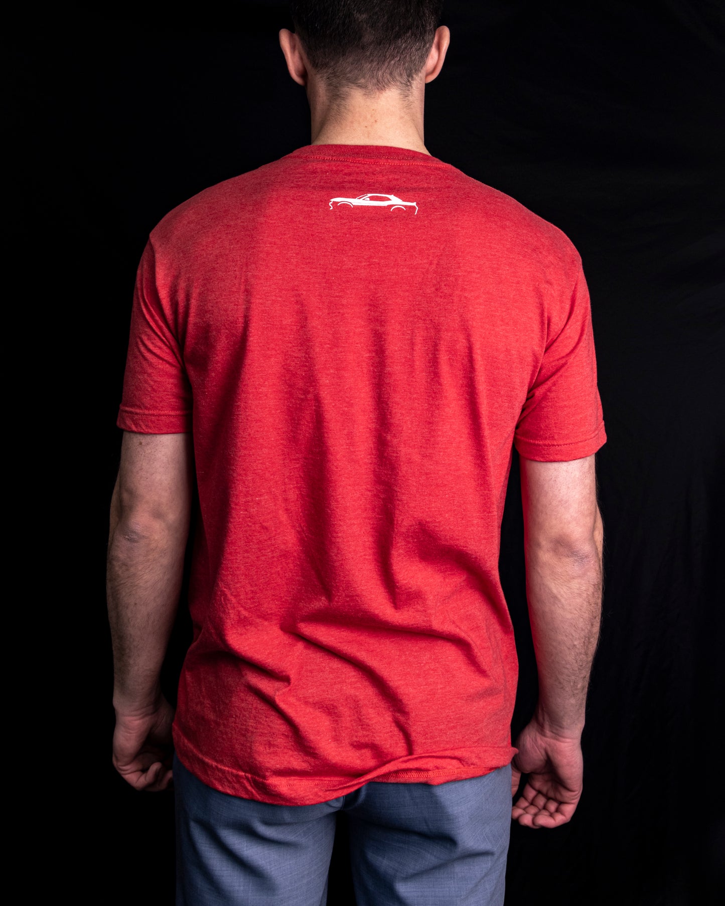 Classic Dodge Tee Heather Red