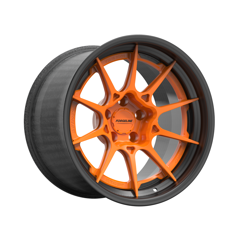 Carbon+Forged LCF205 Wheel Package 18x8" (2), 17x11" (2) Demon 170