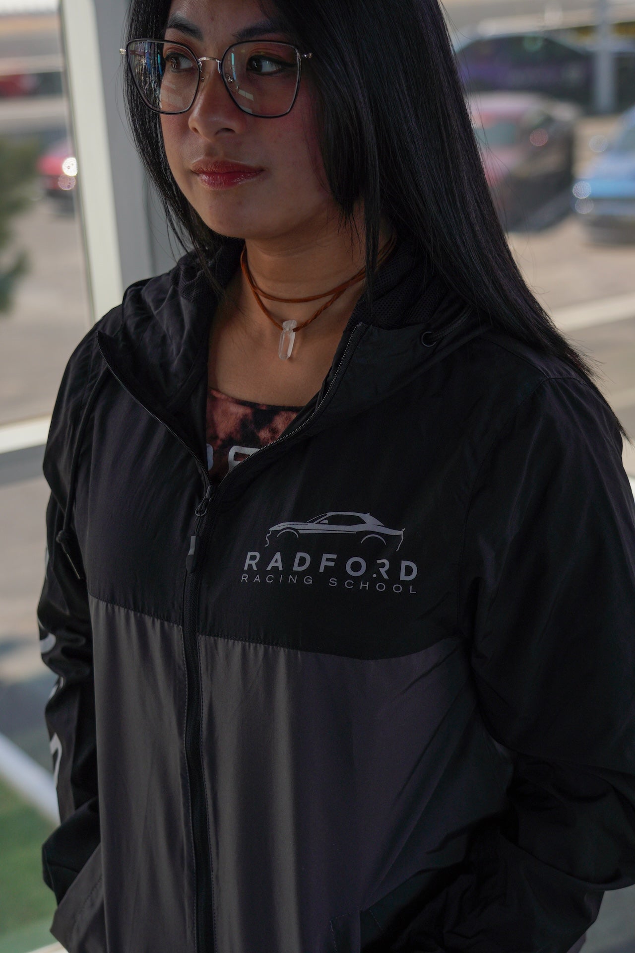 Challenger Zip-Up Windbreaker Graphite