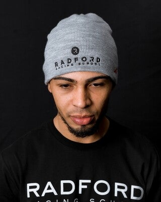 Beanie Hat 8" Grey