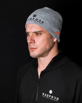 Beanie Hat 8" Grey