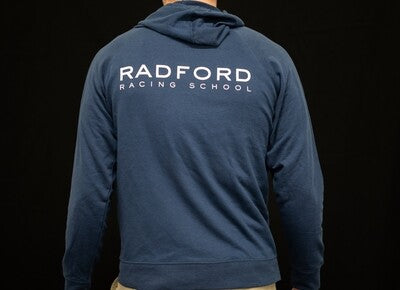 Ready Go Indigo Zip-Up Hoodie